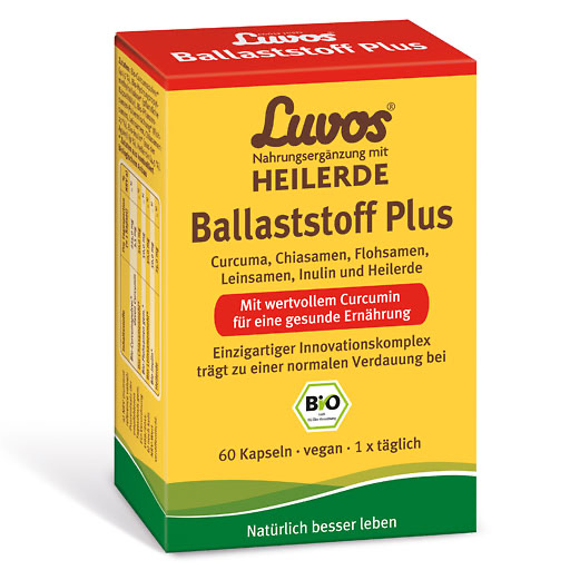 LUVOS Heilerde Bio Ballaststoff Plus Kapseln