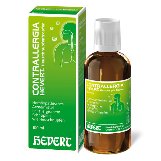 CONTRALLERGIA Hevert Heuschnupfentropfen Mischung