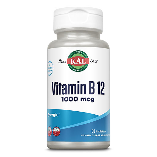 VITAMIN B12 1000 μg KAL Tabletten