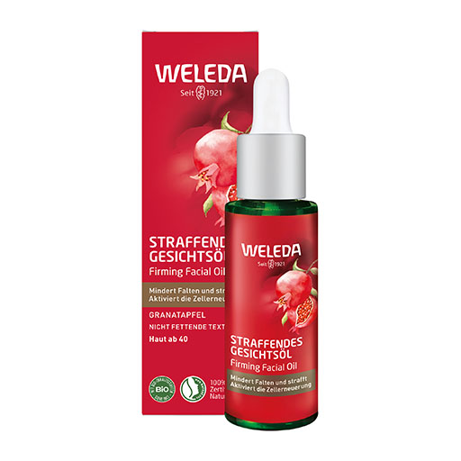 WELEDA straffendes Gesichtsöl Granatapfel