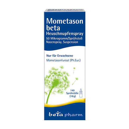 MOMETASON beta Heuschnupfenspray 50μg/Sp.140 Sp.St