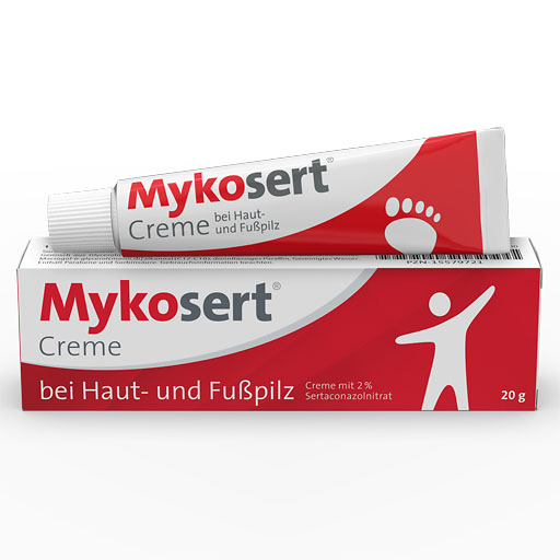 MYKOSERT Creme bei Haut- und Fußpilz