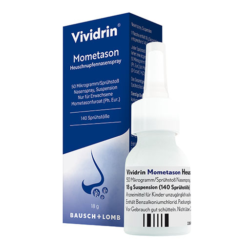 VIVIDRIN Mometason Heuschn.Nspr.50μg/Sp. 140SprSt.