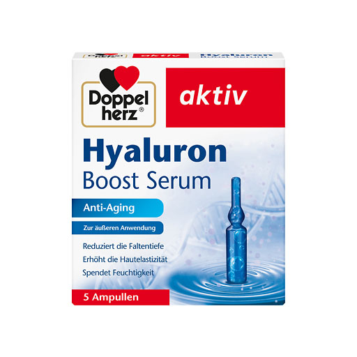DOPPELHERZ Hyaluron Boost Serum Ampullen