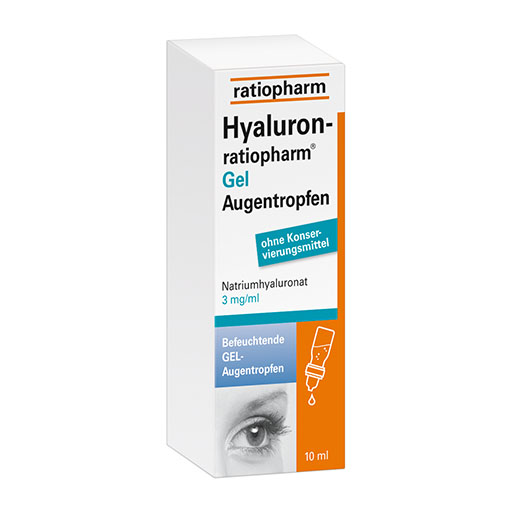 HYALURON-RATIOPHARM Gel Augentropfen