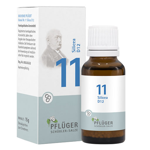 BIOCHEMIE Pflüger 11 Silicea D 12 Globuli
