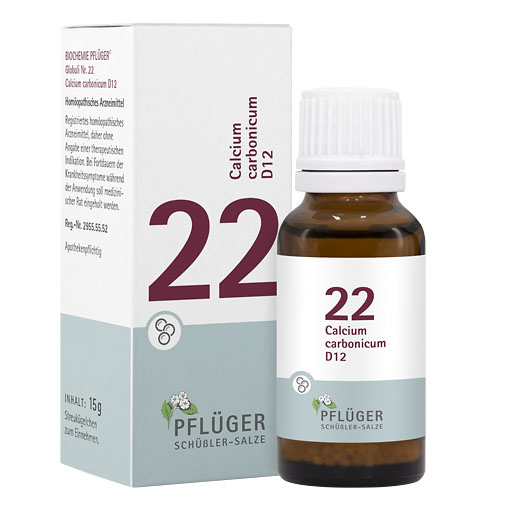 BIOCHEMIE Pflüger 22 Calcium carbonicum D 12 Glob.