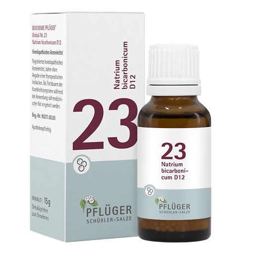 BIOCHEMIE Pflüger 23 Natrium bicarbonicum D 12 Gl.