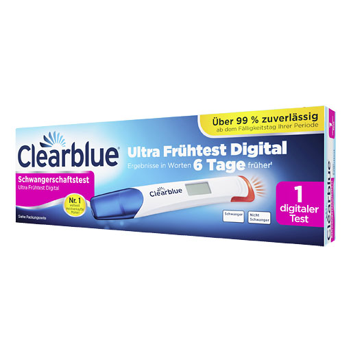 CLEARBLUE Schwangerschaftst.Ultra Frühtest digital