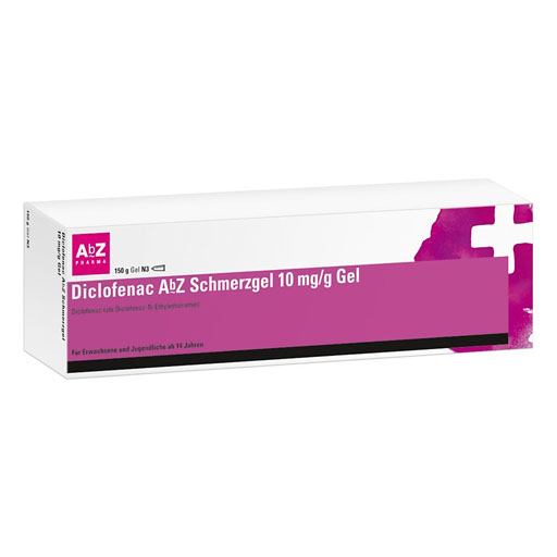 DICLOFENAC AbZ Schmerzgel 10 mg/g