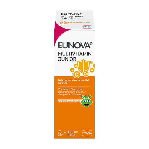 EUNOVA Junior Sirup m.Orangengeschmack