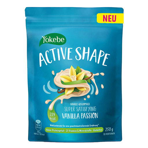 YOKEBE ACTIVE SHAPE Vanilla Passion Pulver
