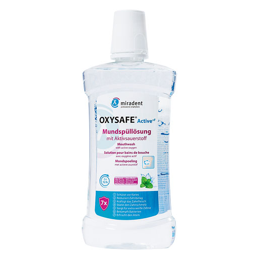 MIRADENT Oxysafe Active Mundspülung m.Aktivsauerst