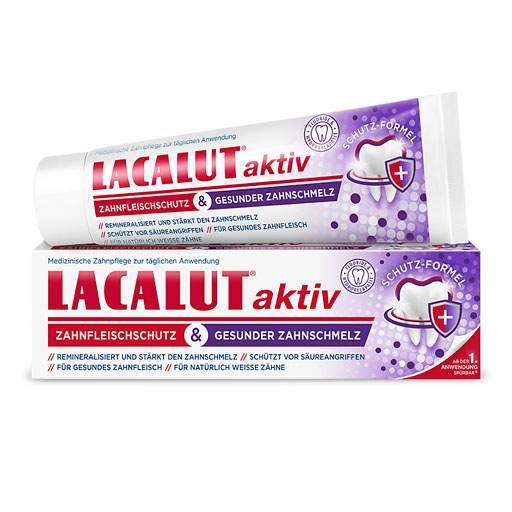 LACALUT aktiv Zahnfleischschutz & ges.Zahnschmelz