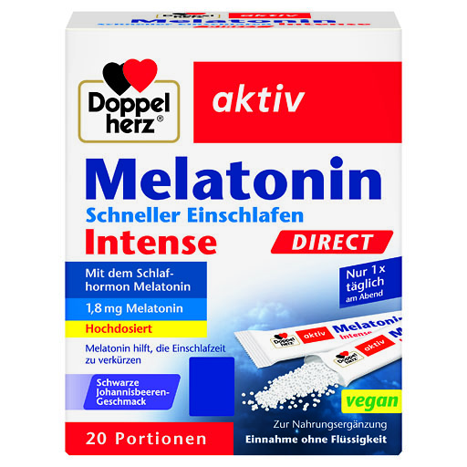 DOPPELHERZ Melatonin DIRECT Schneller Einschlafen