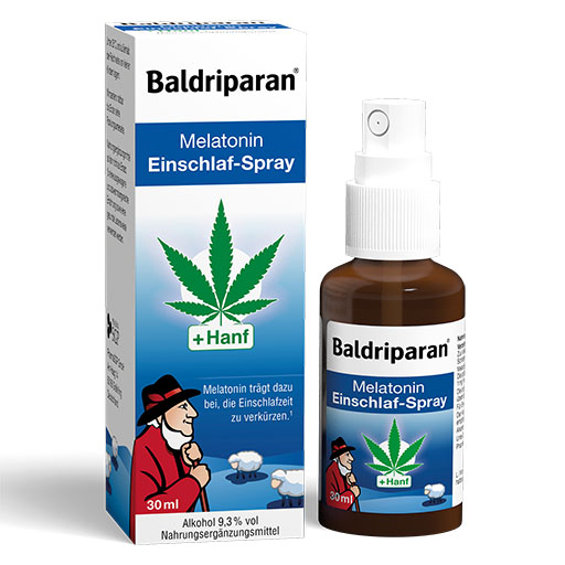 BALDRIPARAN Melatonin Einschlaf-Spray