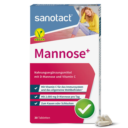 SANOTACT Mannose+ Tabletten
