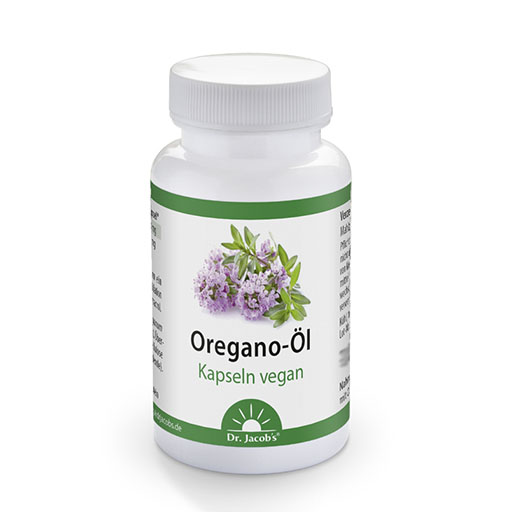 OREGANO ÖL Kapseln vegan Dr.Jacob's