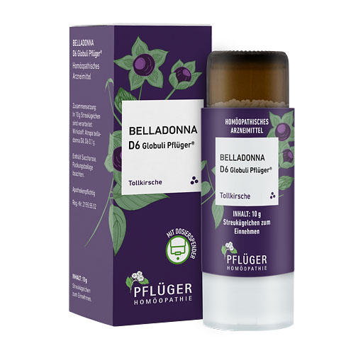 BELLADONNA D 6 Globuli Pflüger Dosierspender