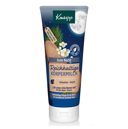 KNEIPP reichhaltige Körpermilch Gute Nacht