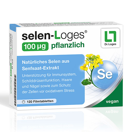 SELEN-LOGES 100 μg pflanzlich Filmtabletten