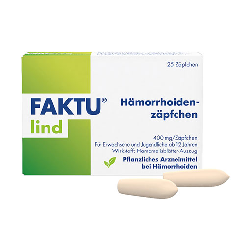 FAKTU lind Hämorrhoidenzäpfchen