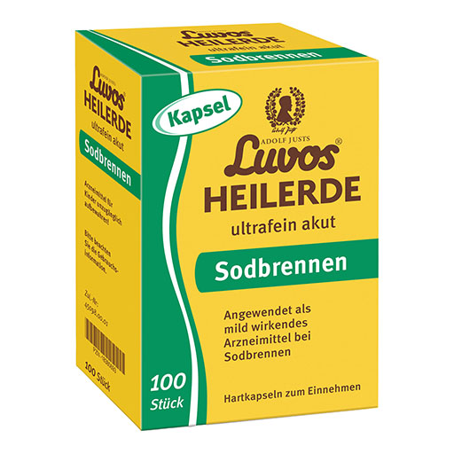 LUVOS Heilerde ultrafein akut Sodbrennen Kapseln