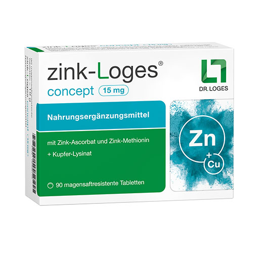 ZINK-LOGES concept 15 mg magensaftres.Tabletten