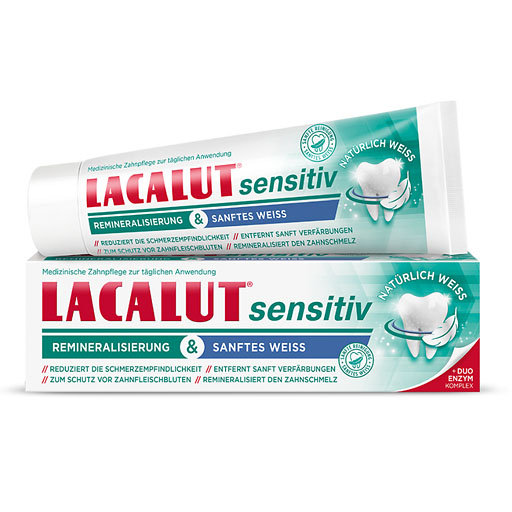 LACALUT sensitiv Remineralisierung & sanftes Weiß