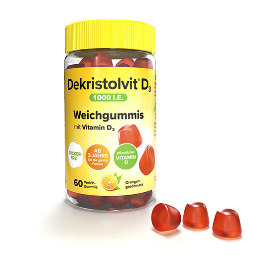DEKRISTOLVIT D3 1000 I.E. Weichgummis