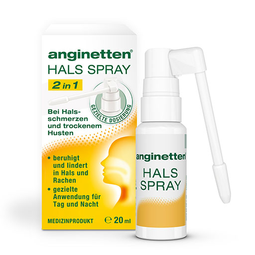 ANGINETTEN Halsspray 2in1 Erw.