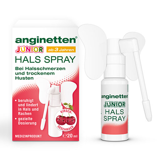 ANGINETTEN Halsspray Junior ab 3 Jahren