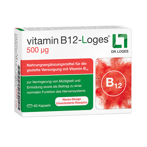 VITAMIN B12-LOGES 500 μg Kapseln