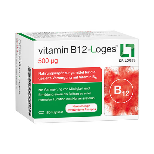 VITAMIN B12-LOGES 500 μg Kapseln