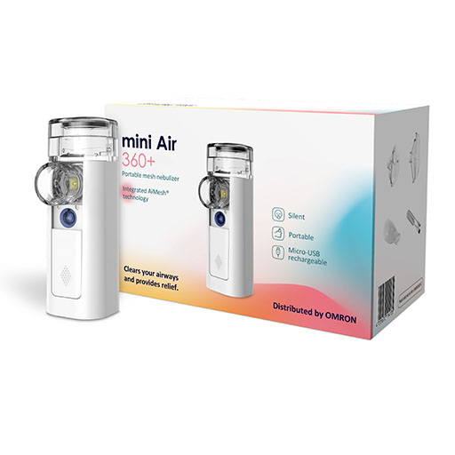 OMRON mini Air 360+ Mesh Vernebler tragbar