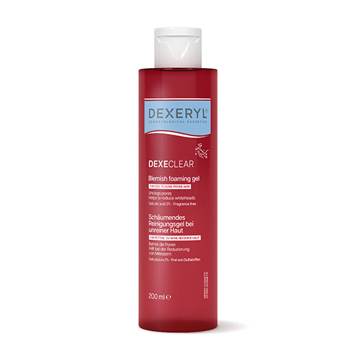 DEXERYL DEXECLEAR Reinig.Gel schäum.unreine Haut
