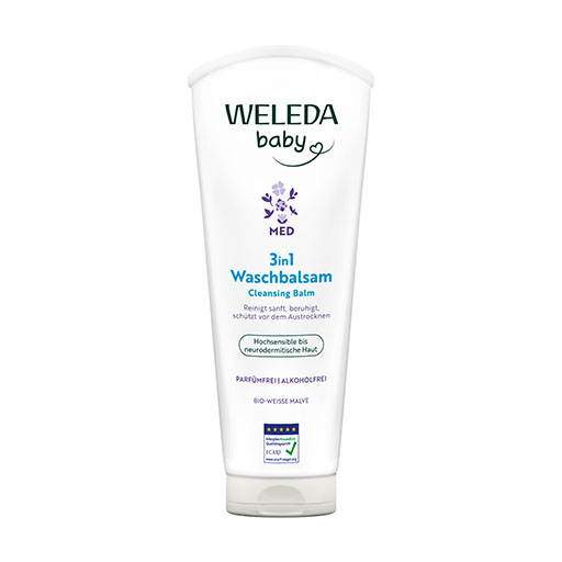 WELEDA 3in1 Waschbalsam weiße Malve