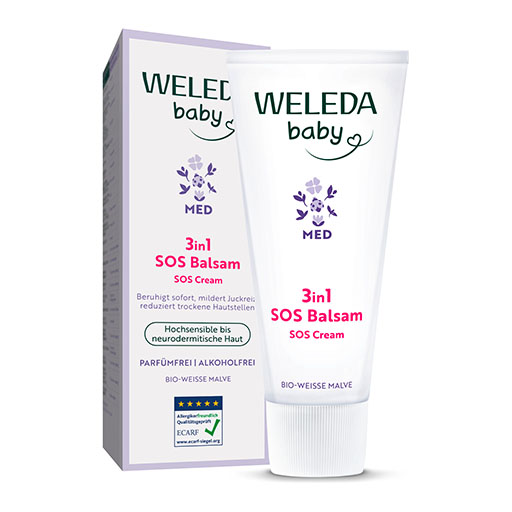 WELEDA 3in1 SOS Balsam weiße Malve