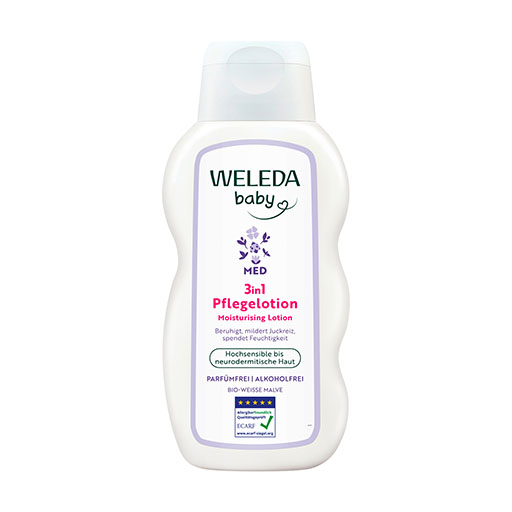 WELEDA 3in1 Pflegelotion weiße Malve