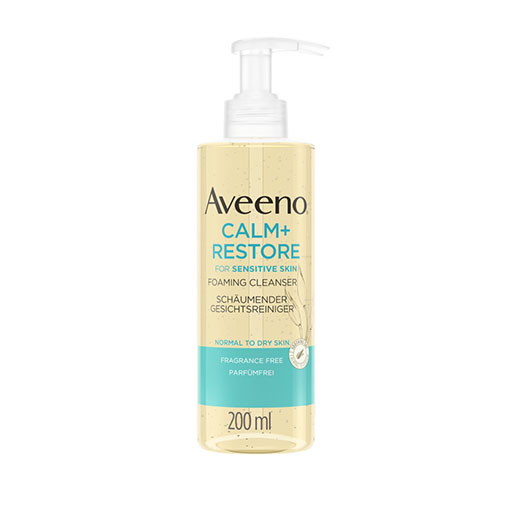 AVEENO Calm+ Restore schäumender Gesichtsreiniger
