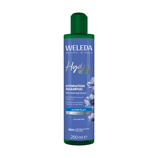 WELEDA HydraShine Feuchtigkeits-Shampoo Alpen-Lein