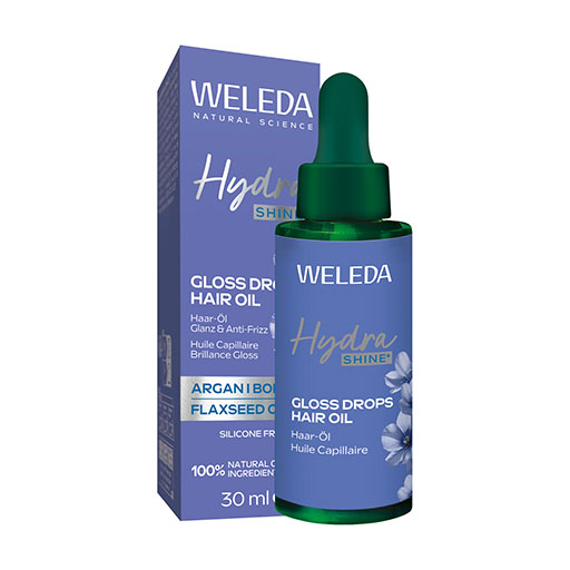 WELEDA HydraShine Gloss Drops Haar-Öl